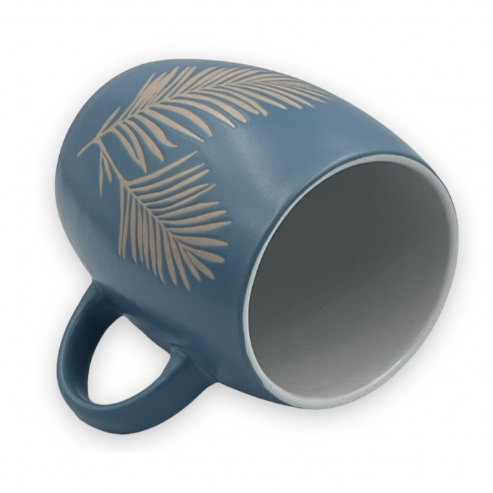 Cana Ceramica LEAF, 450ml, 8x11 cm [2]