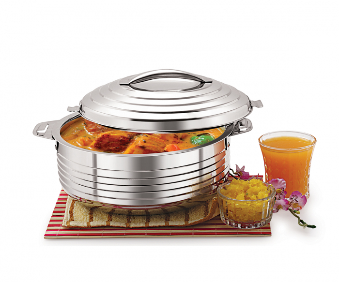 Set 3 Caserole Termice din Inox, 2L+3L+5L,Designer [2]