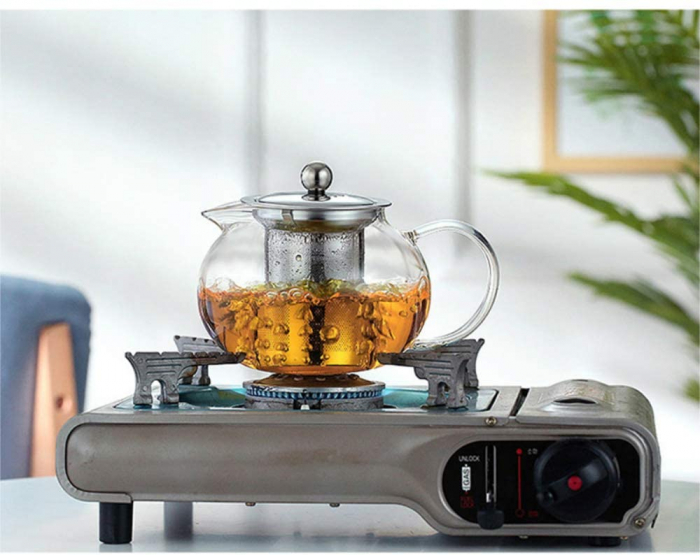 Ceainic din sticla Borosilicata  cu infuzor metalic, 650 ml [2]