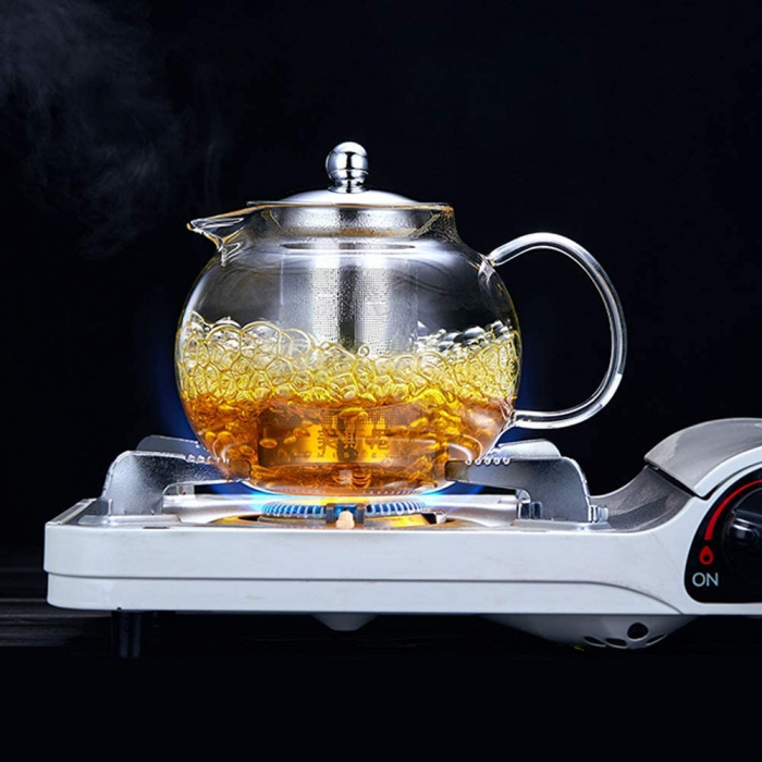 Ceainic din sticla Borosilicata  cu infuzor metalic, 950 ml [5]