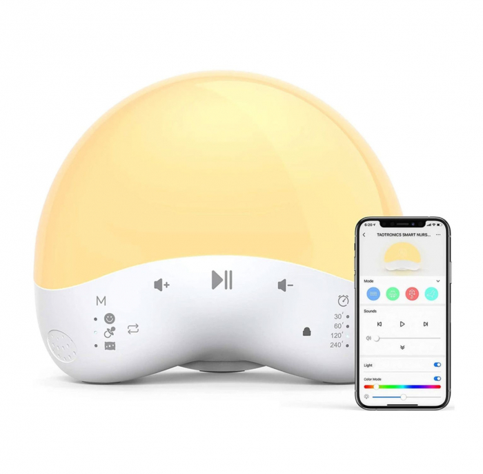 Lampa de Veghe Smart TaoTronics TT-CL023, control din telefon Alexa si Google [1]