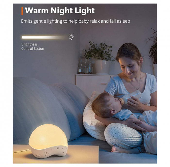 Lampa de Veghe Smart TaoTronics TT-CL023, control din telefon Alexa si Google [4]