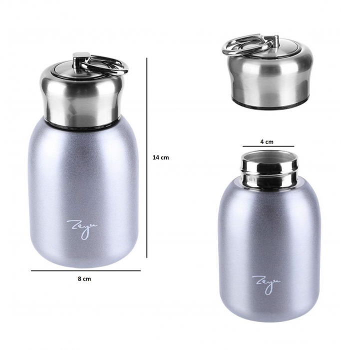 Mini Termos FASHION cu inel pentru transport, 200 ml [2]
