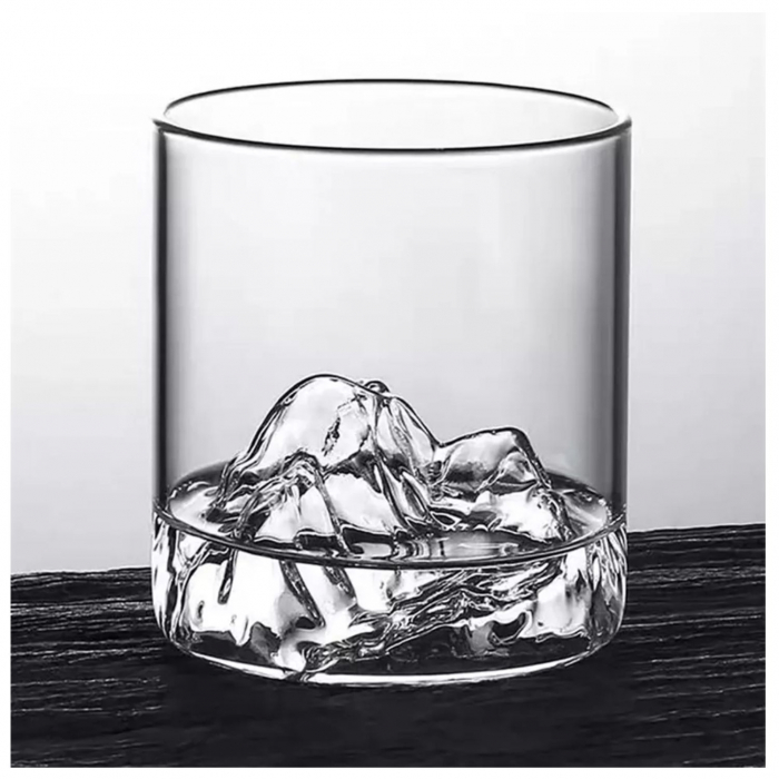 Pahar din Sticla Borosilicata, Mountain, 300 ml, 8x9 cm [3]
