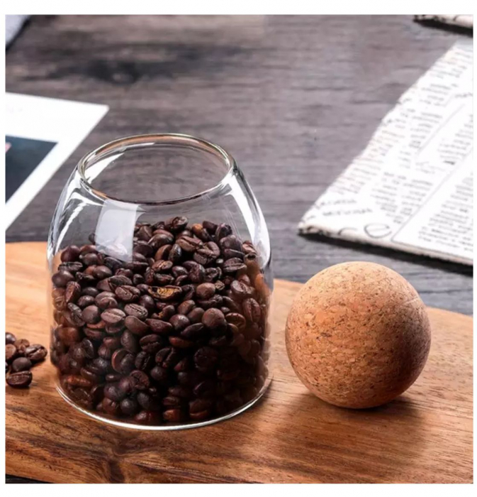 Set 4 recipiente din sticla borosilicata, SPHERE [5]