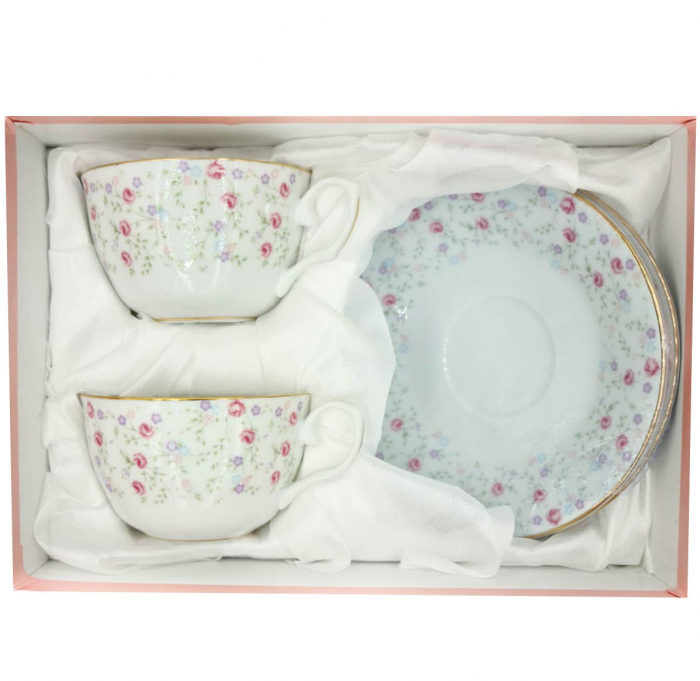 Serviciu din Portelan fin, 2 Cesti si Farfurii, Judy [1]