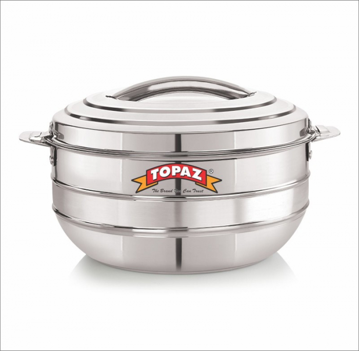 Set 3 Caserole Termice din Inox, 3L + 5L + 7,5L, LOTUS [2]