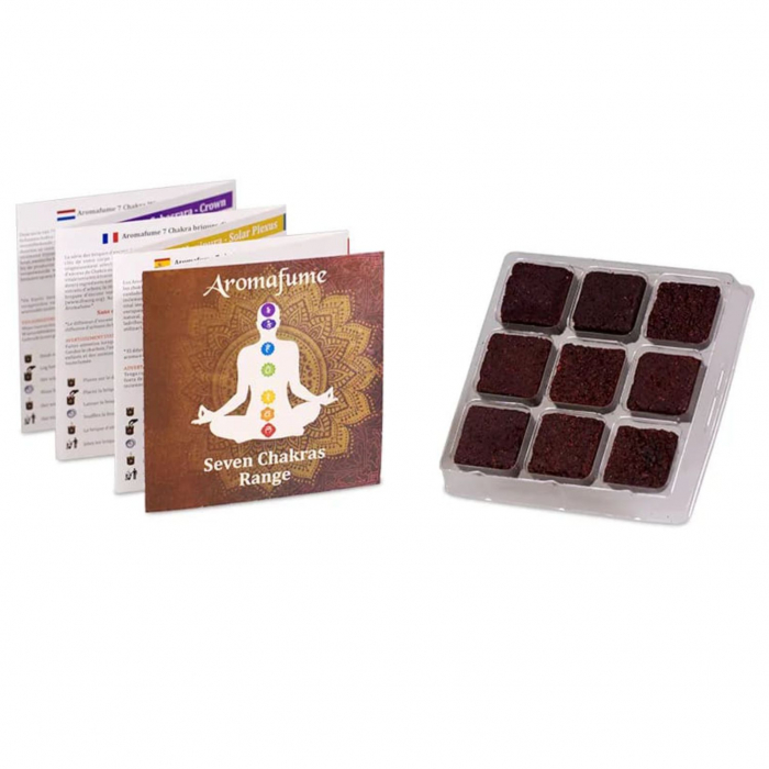 Set 9 Carbuni Aromati Chakra 5 - VISHUDDHA , 40g [2]