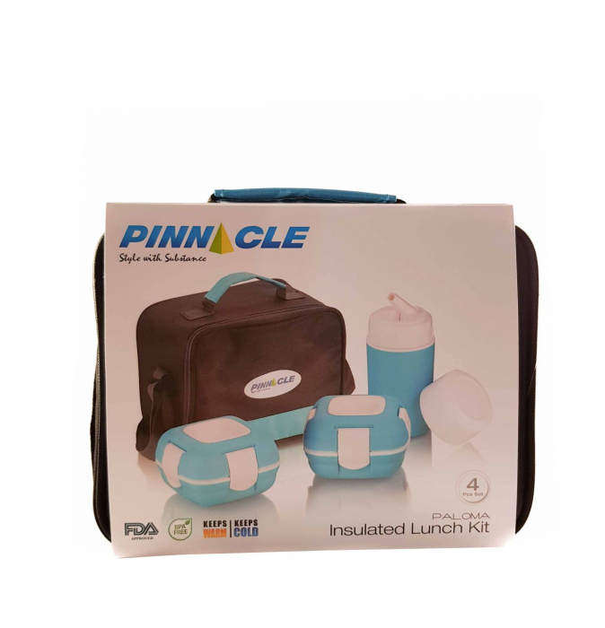 Set caserole PALOMA Albastru, pentru mancare, termoizolante [2]