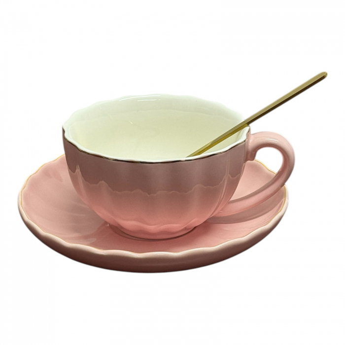Set Ceasca, Farfurie si Lingurita, STYLE [1]