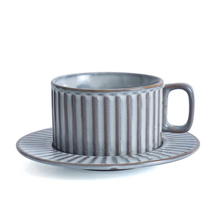 Set Ceasca si Farfurie din Ceramica, KLEIN, 200ml [8]