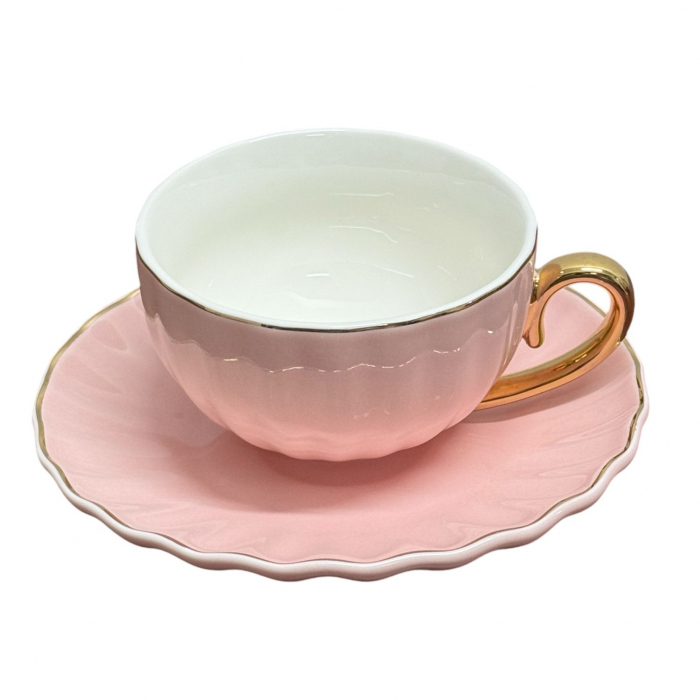 Set Ceasca si Farfurie din portelan, LONDON, 200 ml [16]