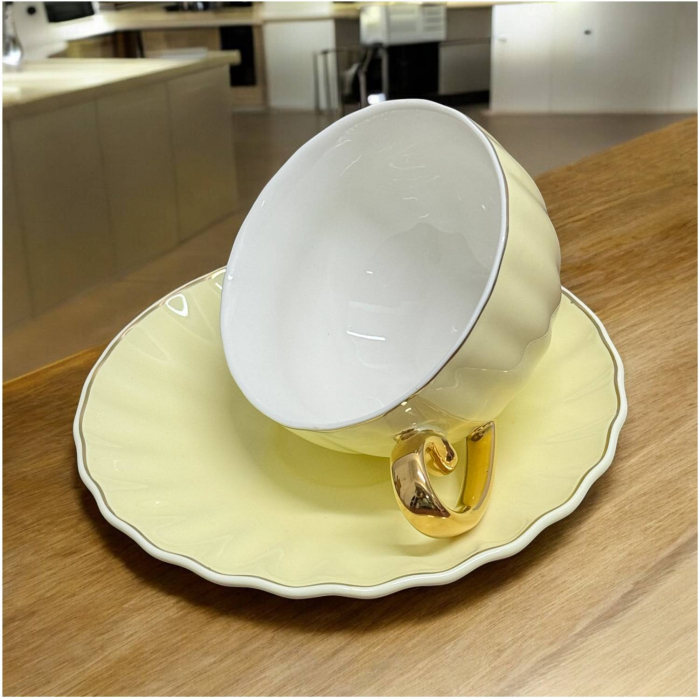 Set Ceasca si Farfurie din portelan, LONDON, 200 ml [11]