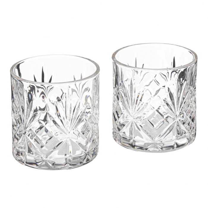 Set Whisky Carafa si 2 Pahare in cutie Cadou din Lemn [4]
