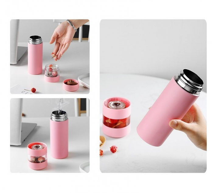 Termos cu sistem pentru infuzie Ceai, 350 ML [8]