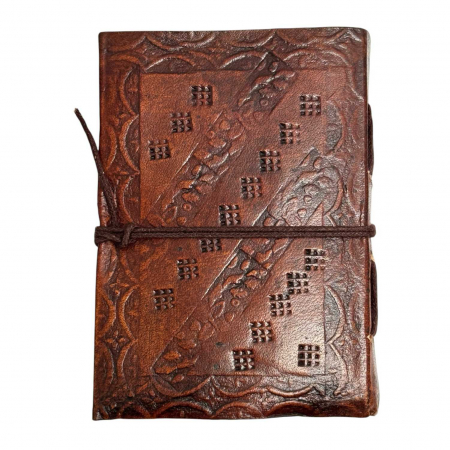 Agenda-Jurnal ELEFANT, Coperta Piele Ecologica, 100 File, 13x10x2 cm [3]