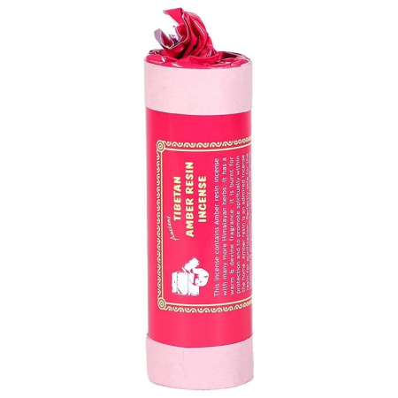 Betisoare parfumate Tibetane, AMBER, 35g [0]