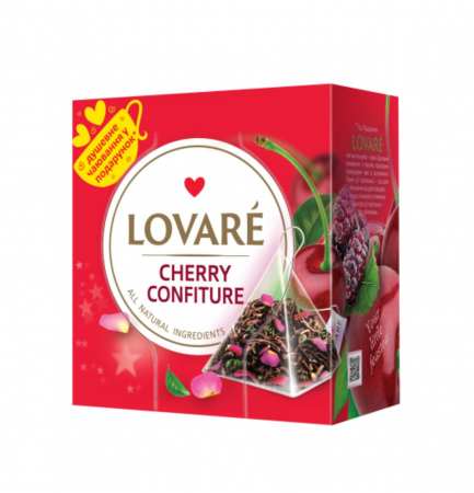 Ceaiuri - Ceai Piramide "Cherry Confiture" 15*2g