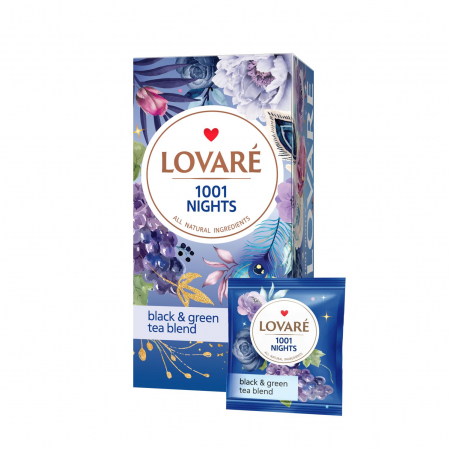 Savoarea Ceaiului - Ceai pliculete " 1001 Nights " cutie 24x1.5g