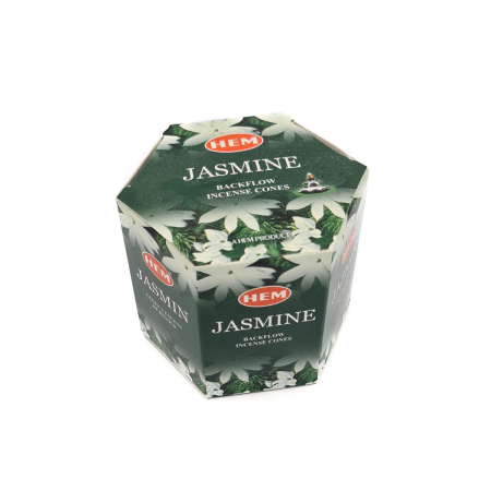 Conuri parfumate cu ardere inversa- Backflow JASMINE pentru suport cascada - 40 buc [1]