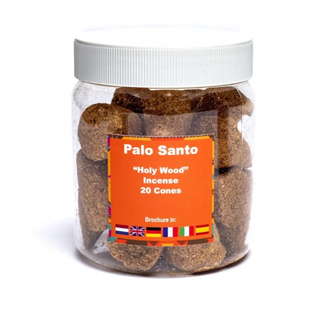 Conuri parfumate din lemn sacru PALO SANTO, 20 buc, 70g [2]