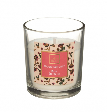 Aromaterapie - Lumanare parfumata PINK GLASS, 110 gr