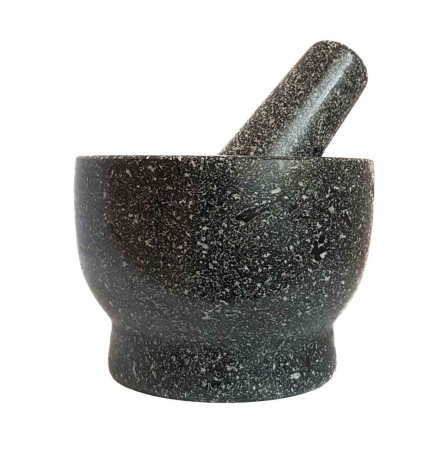 Mojar si Pistil din Granit, 14 cm [0]
