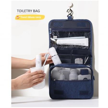 Organizator geanta pentru cosmetice, TRAVEL, 24x20cm [1]