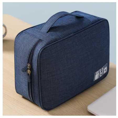 Organizator geanta pentru Travel, 23x19x8 cm, Albastru [1]