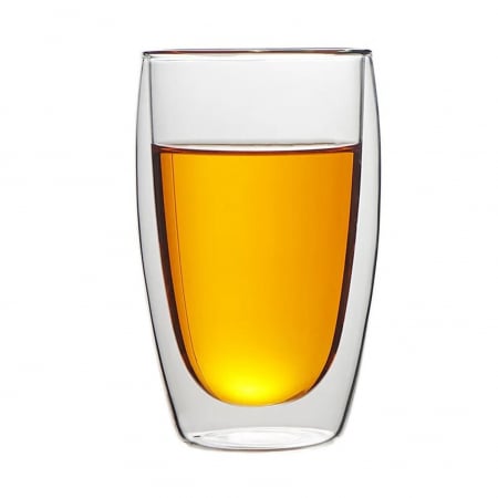 Pahare si Cani - Pahar 450 ml din sticla Borosilicata cu pereti dubli
