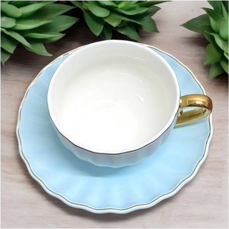 Set Ceasca si Farfurie din portelan, LONDON, 200 ml [5]