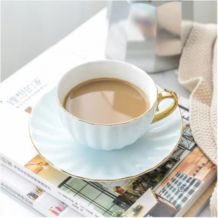 Set Ceasca si Farfurie din portelan, LONDON, 200 ml [10]