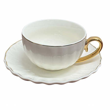 Set Ceasca si Farfurie din portelan, LONDON, 200 ml [3]