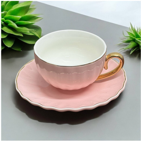 Set Ceasca si Farfurie din portelan, LONDON, 200 ml [16]