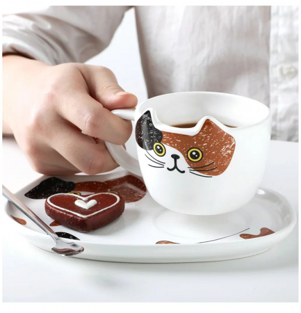 Set 4 Cesti cu platouri si lingurite, CAT [3]