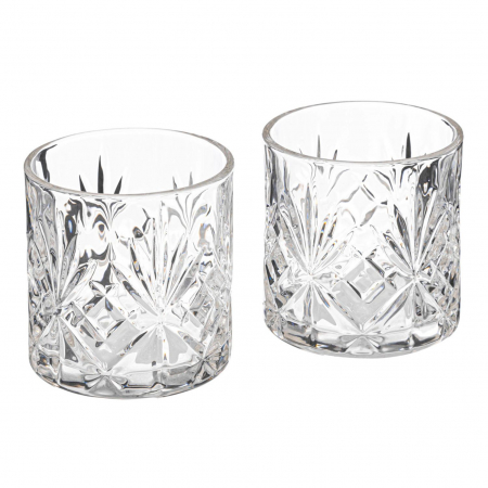 Set Whisky Carafa si 2 Pahare in cutie Cadou din Lemn [3]