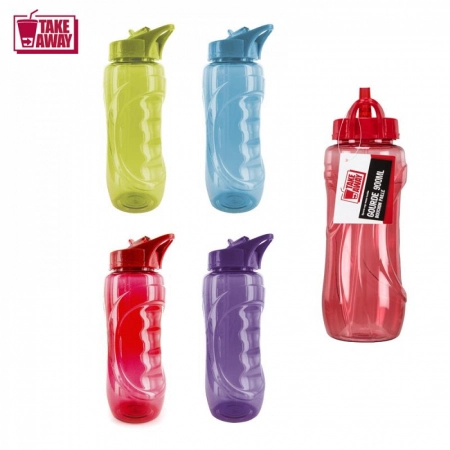 Sticla Sport din plastic cu pai, 900 ml [3]