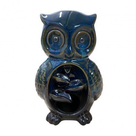 Suporturi betisoare si conuri - Suport Cascada ardere conuri parfumate Backflow, BUFNITA, ceramica, 17x12 cm