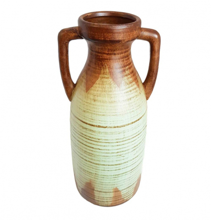 Vaza ceramica Amfora, Bleu, 38 cm [1]