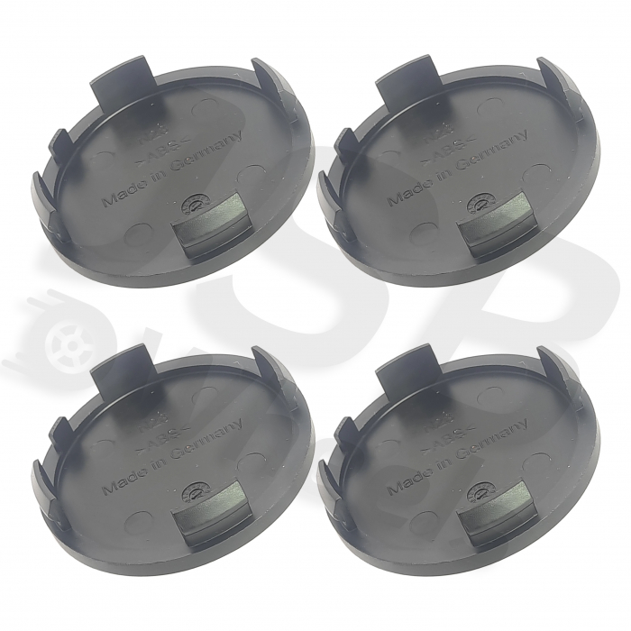 Set capace jante aliaj N23 negru [2]