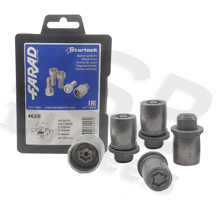 Set piulite antifurt Starlock M12x1.5 462/E [2]