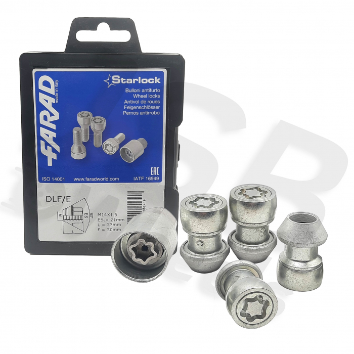 Set piulite antifurt Starlock M14x1.5 DLF/E [2]