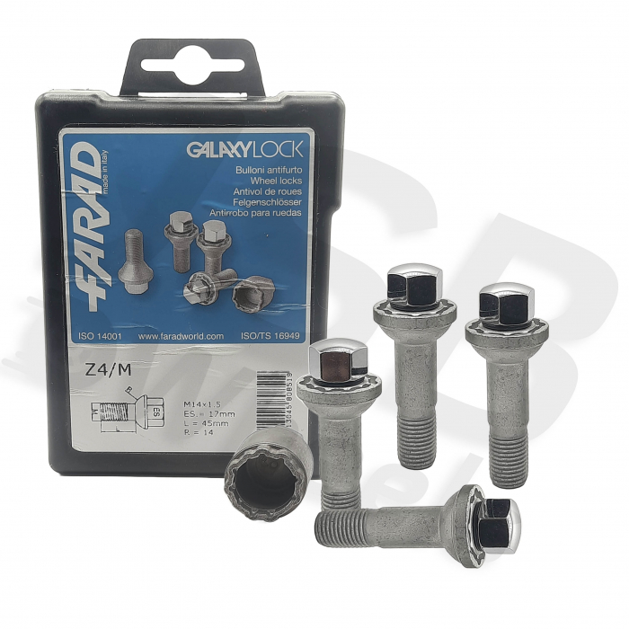 Set prezoane antifurt Galaxylock M14x1.5 Z4/M [2]