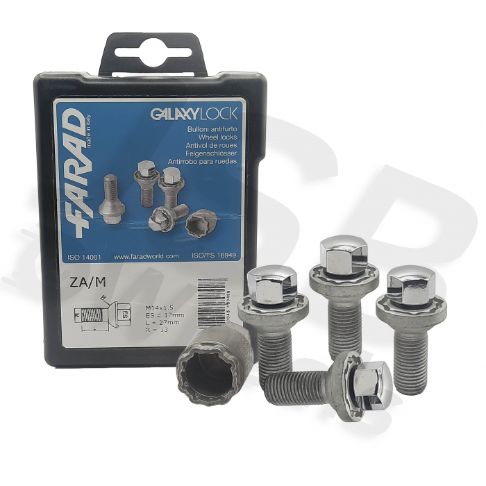 Set prezoane antifurt Galaxylock M14x1.5 ZA/M [2]