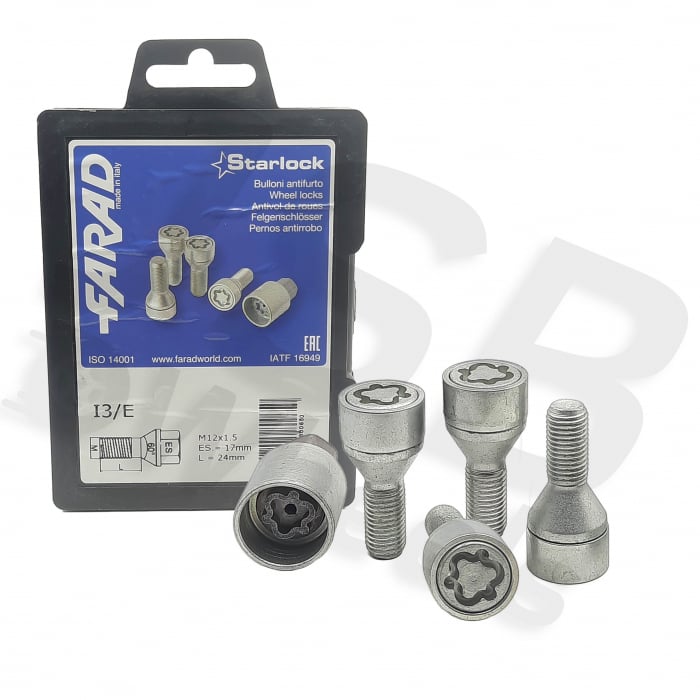 Set prezoane antifurt Starlock M12x1.5 I3/E [2]