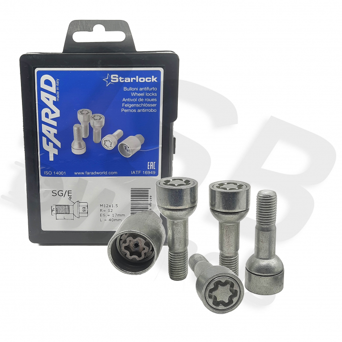 Set prezoane antifurt Starlock M12x1.5 SG/E [2]