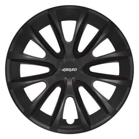 Capace jante - Capace roti 14" Farad model 240 insertii negre