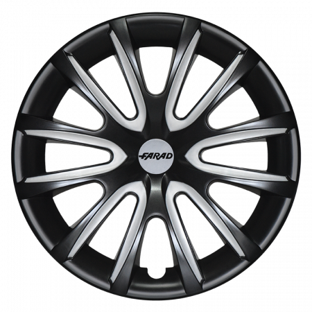 Capace jante - Capace roti 14" Farad model 240 insertii gri deschis