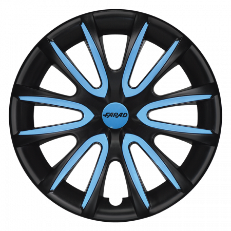 Capace jante - Capace roti 16" Farad model 240 insertii albastre
