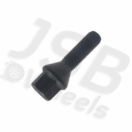 Prezon janta aliaj negru M12x1.5 35 mm